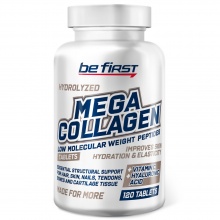  Be First Mega Collagen Peptides+hyaluronic acid+vitamin C 120 