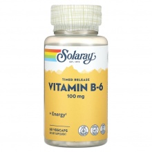  Solaray Vitamin B-6 100  60 