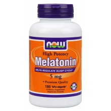 Антиоксидант NOW Melatonin 5 mg 180 капсул