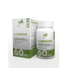 Л-Карнитин NaturalSupp L-Carnitine tartrat 60 капсул