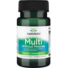  Swanson Multi without Minerals Daily Formula 30 