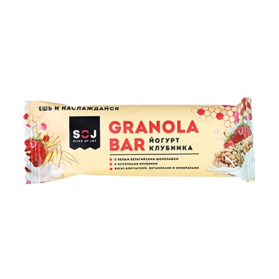  SOJ GRANOLA BAR 40 