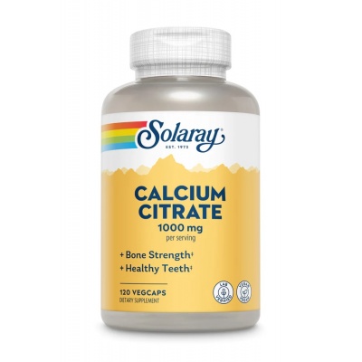  Solaray Calcium Citrate 1000  120 