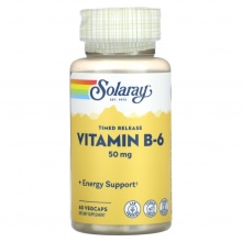  Solaray Vitamin B-6 50  60 